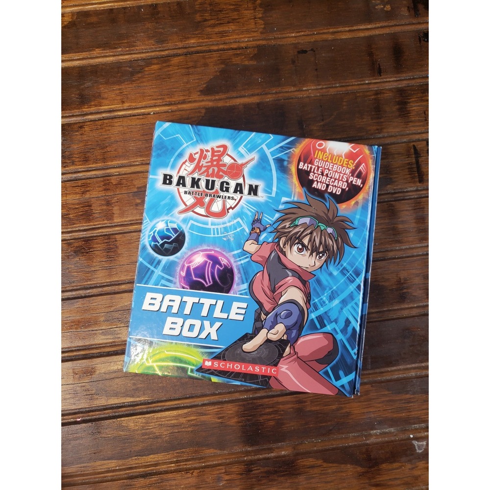 Bakugan Battle Brawlers Battle Box‎ Fold Out Hard Cover book scorepad